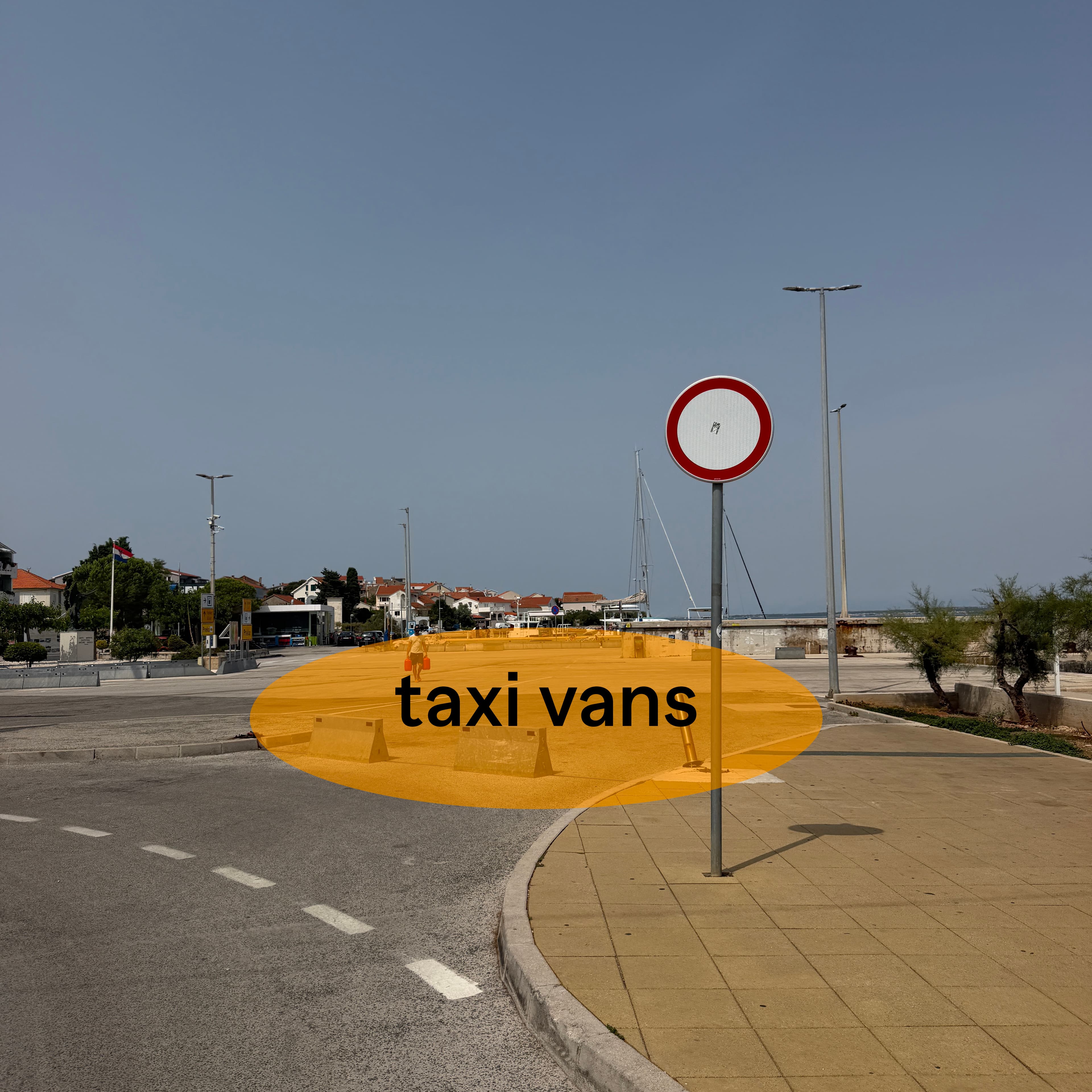 Taxi van pickup 1