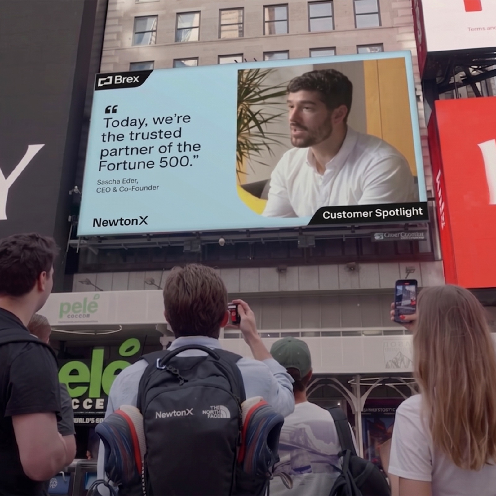 Times Square Billboard Activation