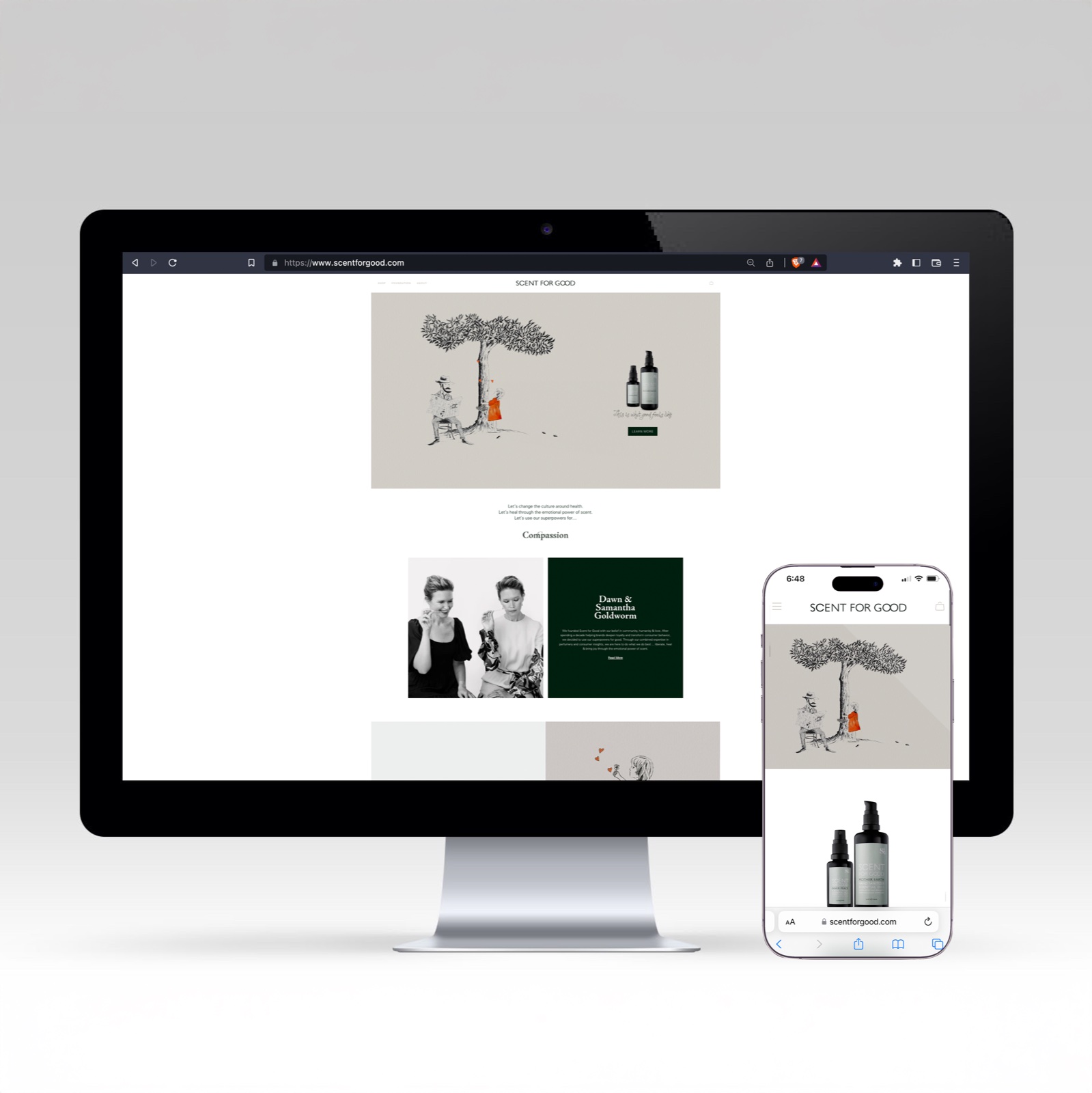 Scent for Good Brand Launch